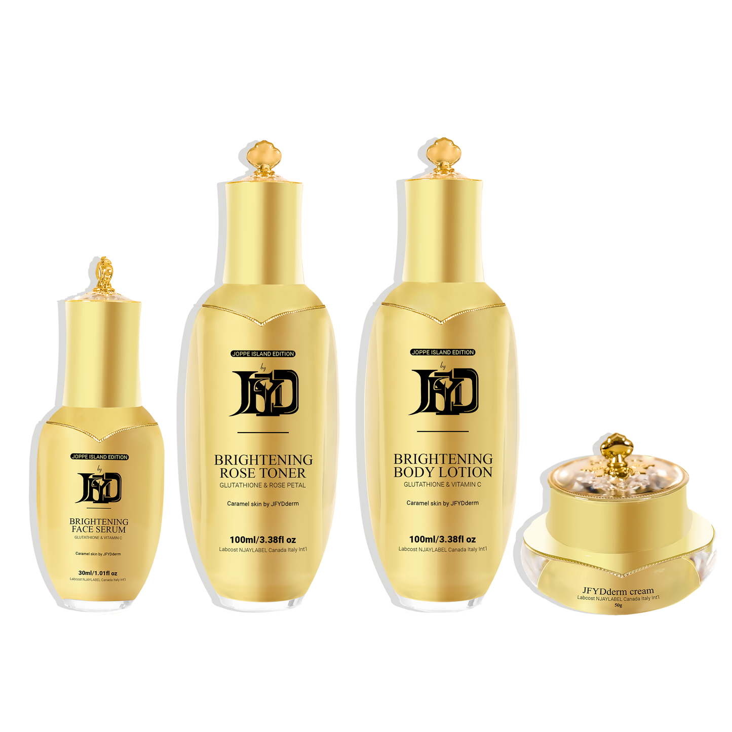 Shiny satin complexion caramel skin