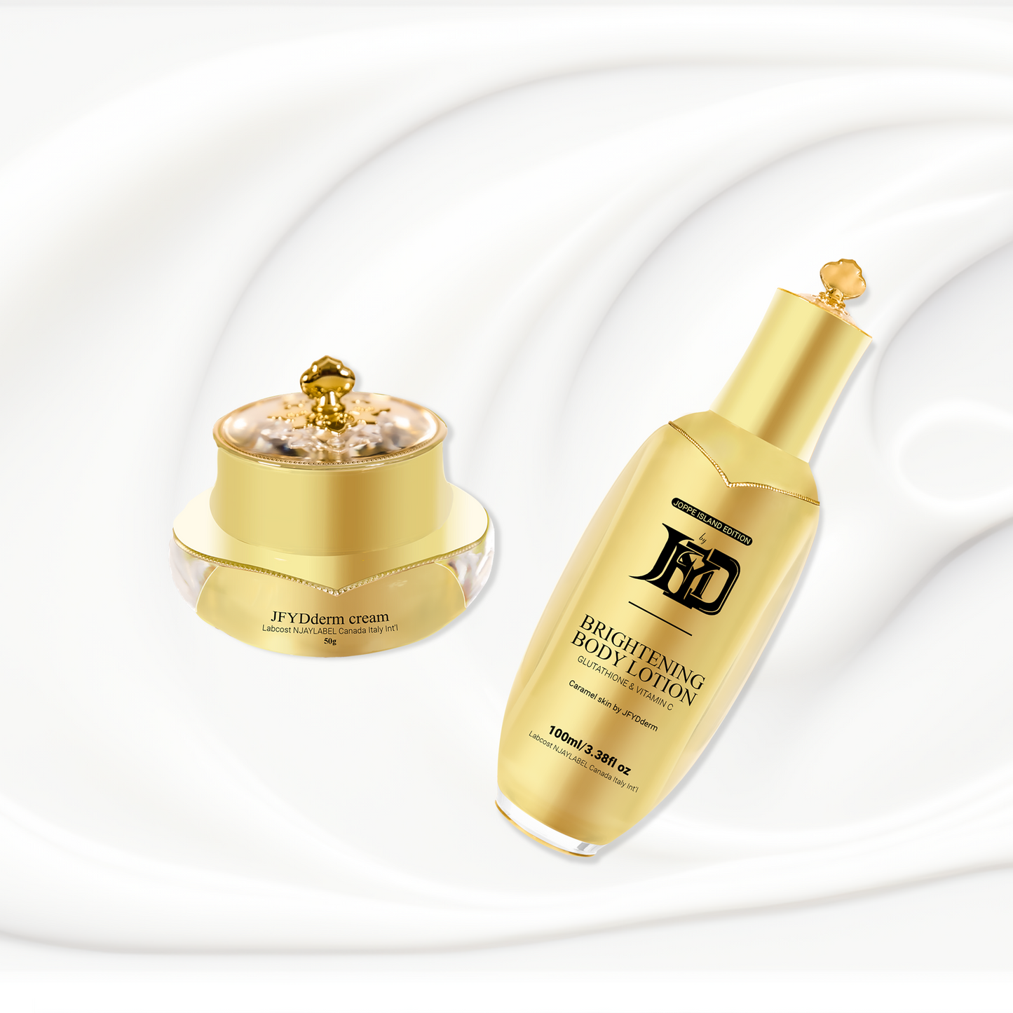 Face and body set powerful combination of restorative base