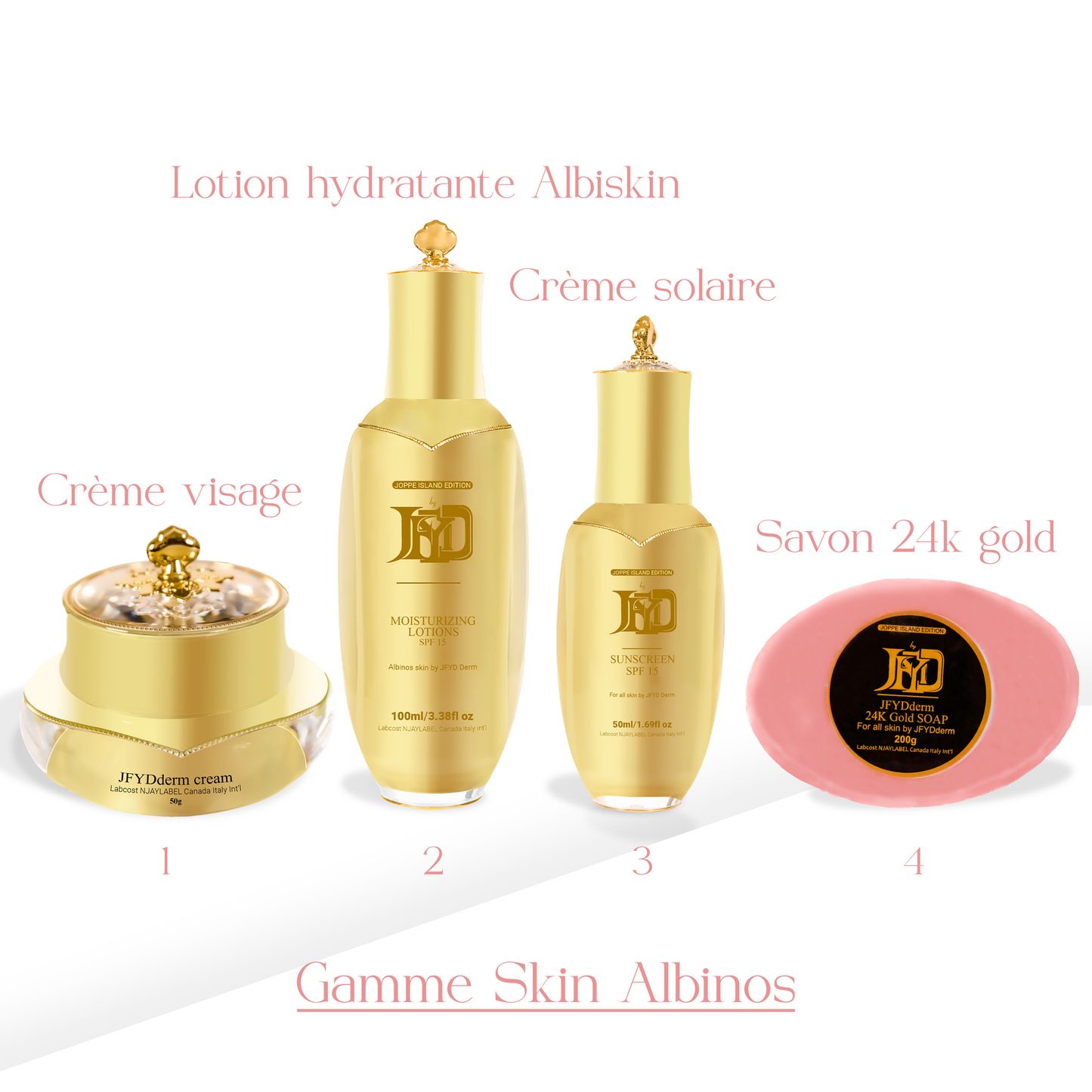 Albino Skin box range