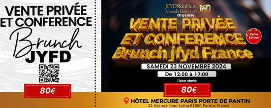 Stand expositions vente privée JFYDfrance